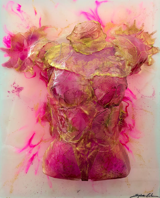 Radiance in Pink and Gold