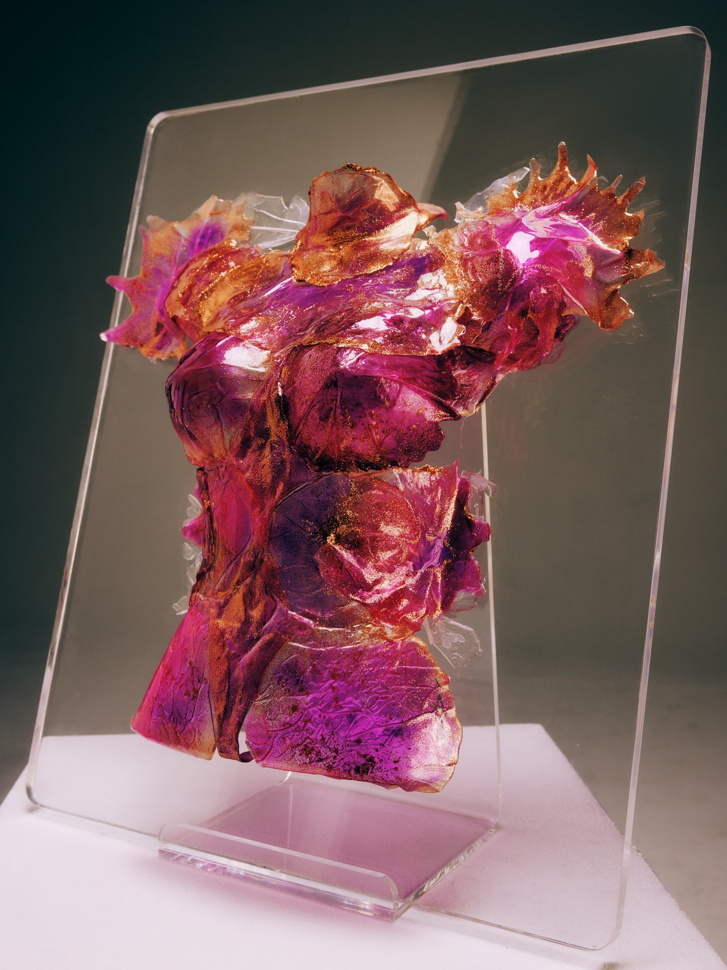 Radiance in Pink and Gold