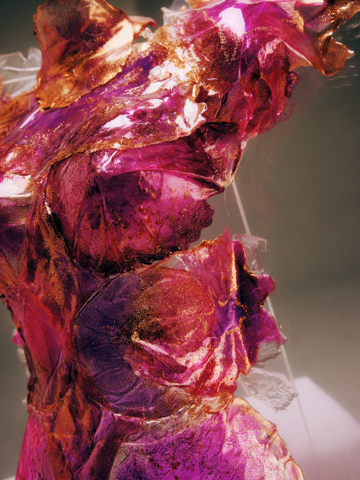 Radiance in Pink and Gold