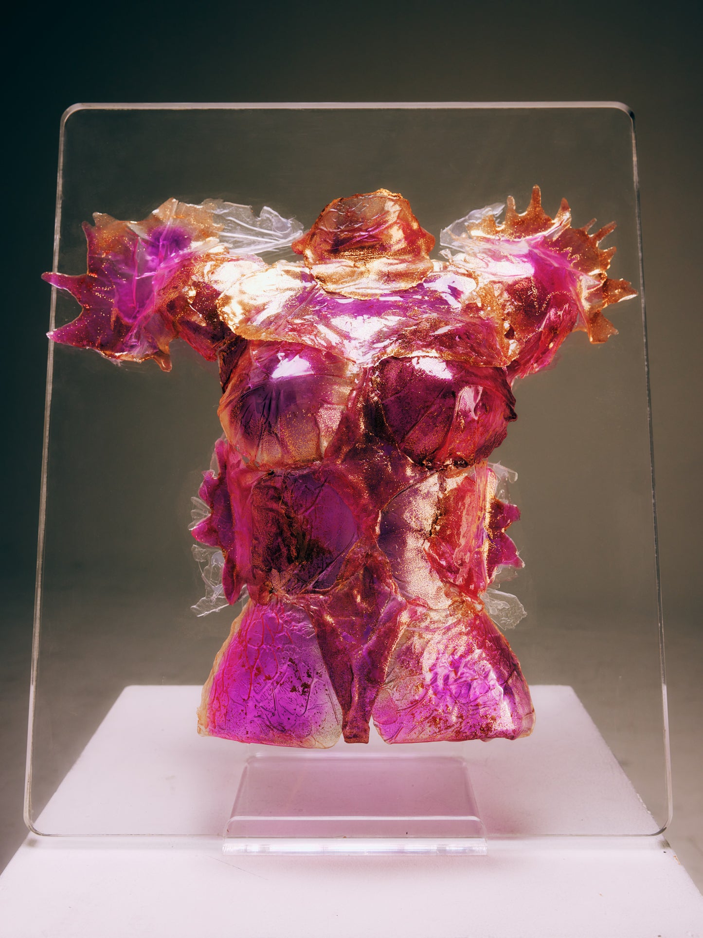 Radiance in Pink and Gold